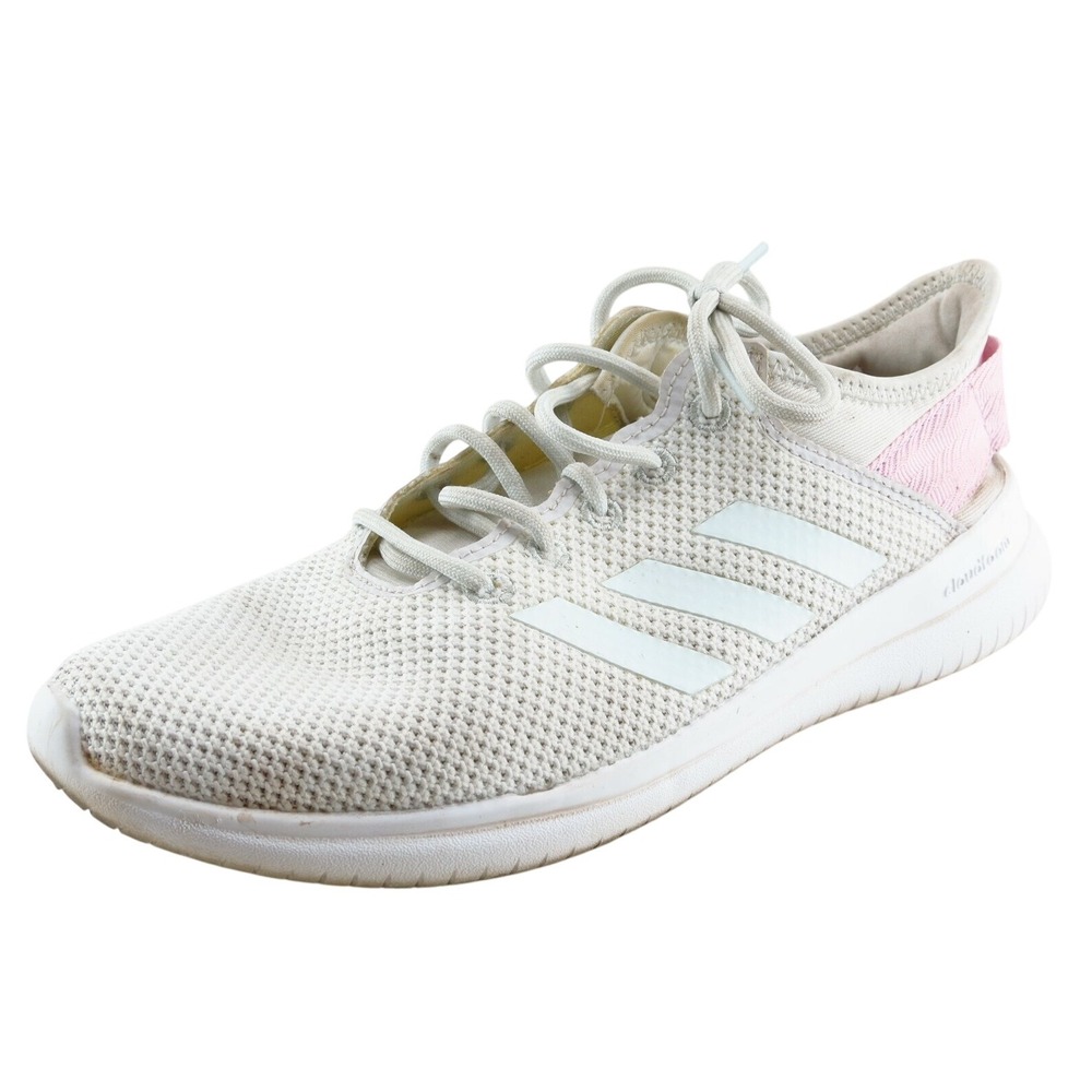adidas  Walking Shoes White Fabric Women‎ 8 Medium